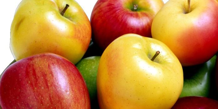 obuoliai svorio netekimui