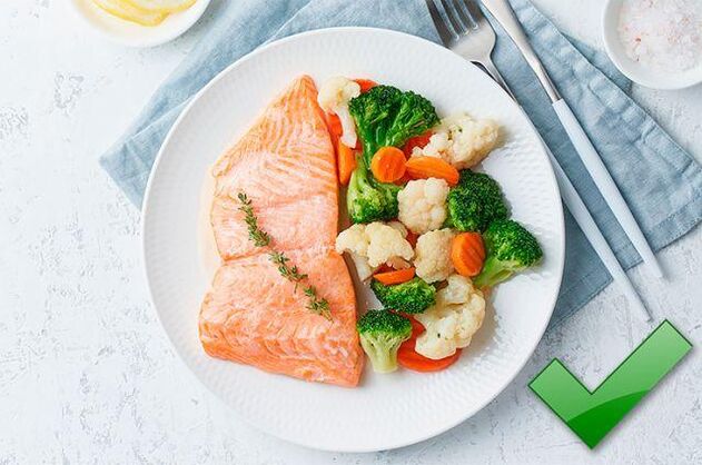 Sergant gastritu, liesą žuvį galima valgyti su virtomis daržovėmis