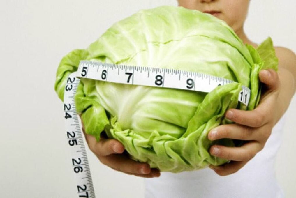 kopūstų dieta svorio netekimui